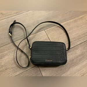 TED BAKER London Croc Effect Camera Bag